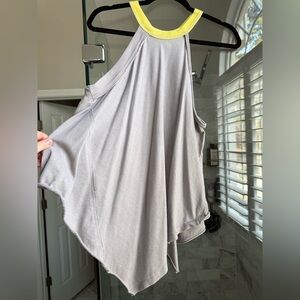We The Free Yellow and Gray Top